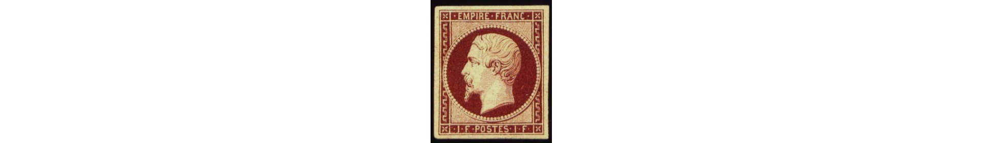 N°18 Napoléon III 1f carmin