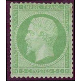 N°20 - Napoléon III dentelé 5c Vert