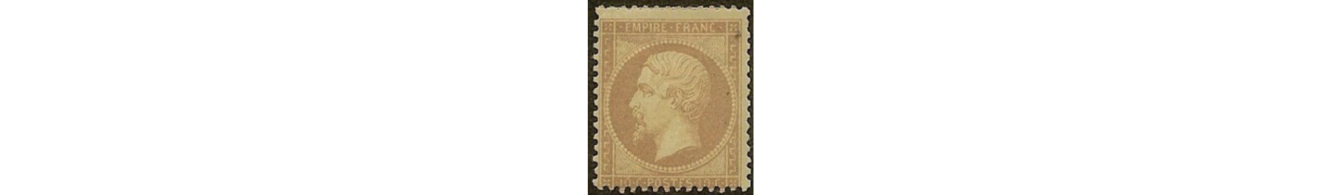 N°21 Napoléon III dentelé 10c