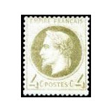 N°27 - Napoléon III lauré 4c Gris