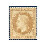 N°28 - Napoléon III lauré 10c Bistre