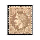 N°30 - Napoléon III lauré 30c Brun
