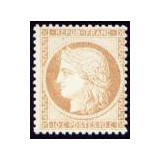 N°36 - Cérès Siège de Paris 10c Bistre