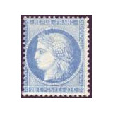 N°37 - Cérès Siège de Paris 20c Bleu