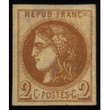 N°40 - Cérès Bordeaux 2c Brun-rouge