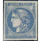 N°46 - Cérès Bordeaux 20c Bleu Type III
