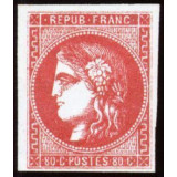 N°49 - Cérès Bordeaux 80c Rose