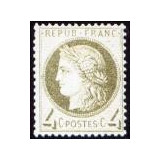 N°52 - Cérès IIIe Rép. 4c Gris