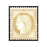 N°59 - Cérès IIIe Rép. 15c Bistre petits chiffres