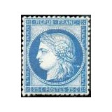 N°60 - Cérès IIIe Rép. 25c Bleu