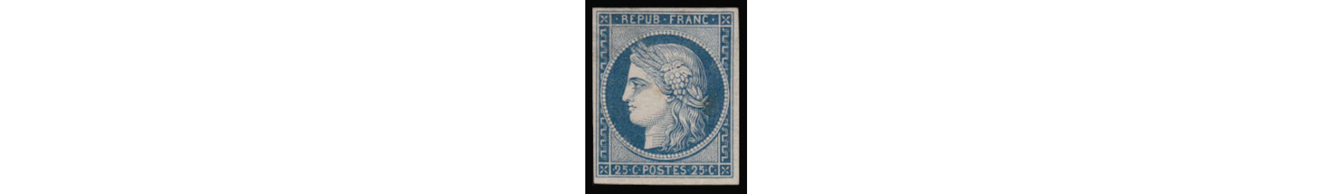 N°4 Cérès 25c bleu