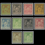 Sage Dernière émission (1884-1900)