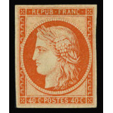 N°5 - Cérès 40c Orange