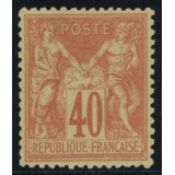 N°70 - Sage 40c Rouge-orange