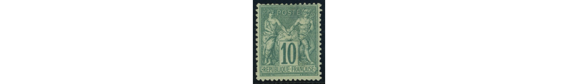 N°76 Sage 10c vert